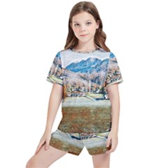 Trentino Alto Adige, Italy  Kids  Tee And Sports Shorts Set by ConteMonfrey