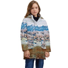 Trentino Alto Adige, Italy  Kid s Hooded Longline Puffer Jacket by ConteMonfrey