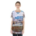 Trentino Alto Adige, Italy. Skirt Hem Sports Top View1