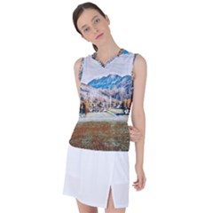 Trentino Alto Adige, Italy  Women s Sleeveless Sports Top by ConteMonfrey