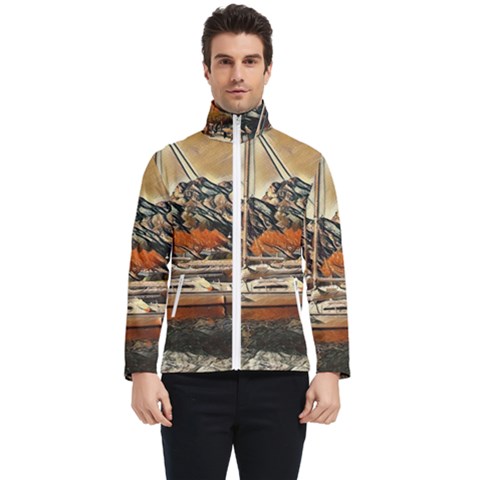 Art Boats Garda, Italy  Men s Bomber Jacket by ConteMonfrey