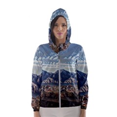 Lake In Italy Women s Hooded Windbreaker by ConteMonfrey