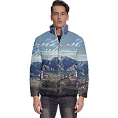 Lake In Italy Men s Puffer Bubble Jacket Coat by ConteMonfrey