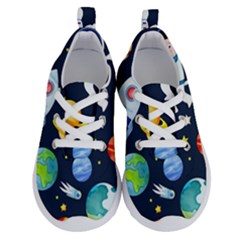 Space Galaxy Seamless Background Running Shoes by Jancukart