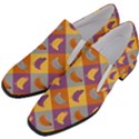 Chickens Pixel Pattern - Version 1b Women Slip On Heel Loafers View2