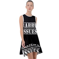 Babbu Issues - Italian Daddy Issues Frill Swing Dress by ConteMonfrey