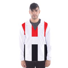 Arpitania Flag Men s Hooded Windbreaker by tony4urban