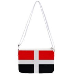 Arpitania Flag Double Gusset Crossbody Bag by tony4urban