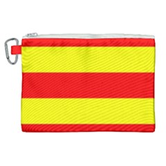 Aust Agder Flag Canvas Cosmetic Bag (xl) by tony4urban