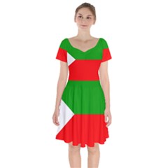 Avar People Short Sleeve Bardot Dress by tony4urban