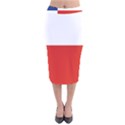 Banskobystricky Flag Velvet Midi Pencil Skirt View1