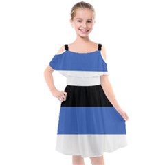 Estonia Kids  Cut Out Shoulders Chiffon Dress by tony4urban