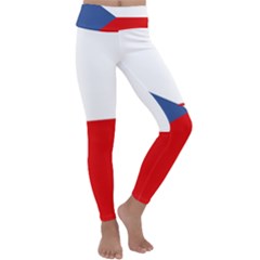 Czech Republic Kids  Lightweight Velour Classic Yoga Leggings by tony4urban