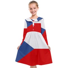 Czech Republic Kids  Midi Sailor Dress by tony4urban