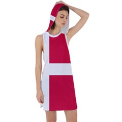 Denmark Racer Back Hoodie Dress by tony4urban