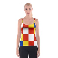 Antwerp Flag Spaghetti Strap Top by tony4urban