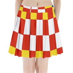 Antwerp Flag Pleated Mini Skirt by tony4urban