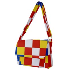 Antwerp Flag Full Print Messenger Bag (l) by tony4urban