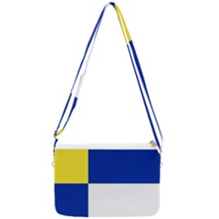 Bratislavsky Flag Double Gusset Crossbody Bag by tony4urban