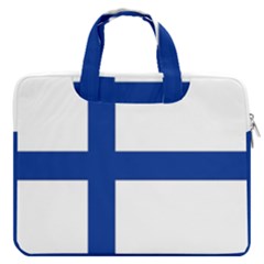 Finland Macbook Pro 16  Double Pocket Laptop Bag  by tony4urban