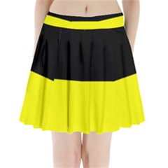 Kashubian Flag Pleated Mini Skirt by tony4urban