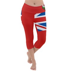 Bermuda Lightweight Velour Capri Yoga Leggings by tony4urban