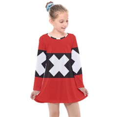 Amsterdam Kids  Long Sleeve Dress by tony4urban