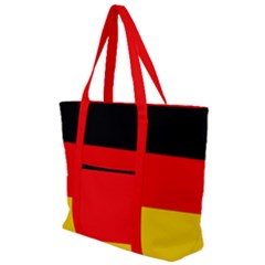 Germany Zip Up Canvas Bag by tony4urban