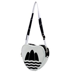 Gozo Malta Flag Heart Shoulder Bag by tony4urban