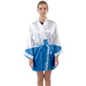 Lucerne Long Sleeve Satin Kimono View1