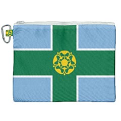 Derbyshire Flag Canvas Cosmetic Bag (xxl) by tony4urban