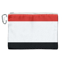 Kujawsko-pomorskie Flag Canvas Cosmetic Bag (xl) by tony4urban