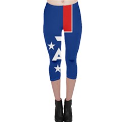 French Southern Territories Capri Leggings  by tony4urban