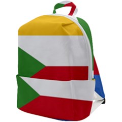 Comoros Zip Up Backpack by tony4urban