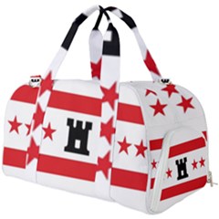 Drenthe Flag Burner Gym Duffel Bag by tony4urban