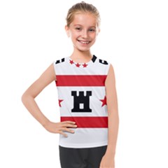 Drenthe Flag Kids  Mesh Tank Top by tony4urban