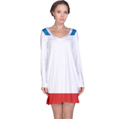 Crimea Flag Long Sleeve Nightdress by tony4urban