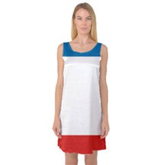 Crimea Flag Sleeveless Satin Nightdress by tony4urban