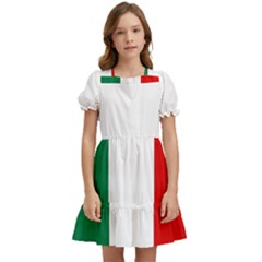 Italy Kids  Puff Sleeved Dress by tony4urban