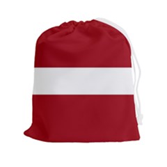 Latvia Drawstring Pouch (2xl) by tony4urban