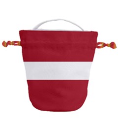 Latvia Drawstring Bucket Bag by tony4urban