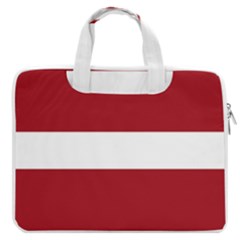 Latvia Macbook Pro 16  Double Pocket Laptop Bag  by tony4urban