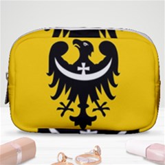 Dolnoslaskie Flag Make Up Pouch (small) by tony4urban