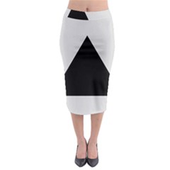 Magnitogorsk City Flag Midi Pencil Skirt by tony4urban