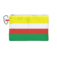 Lubuskie Flag Canvas Cosmetic Bag (medium) by tony4urban