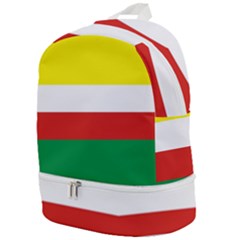 Lubuskie Flag Zip Bottom Backpack by tony4urban