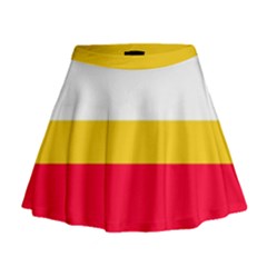 Malopolskie Flag Mini Flare Skirt by tony4urban