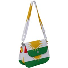 Kurdistan Flag Saddle Handbag by tony4urban