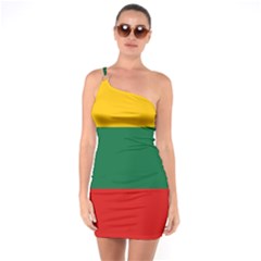 Lithuania One Soulder Bodycon Dress by tony4urban