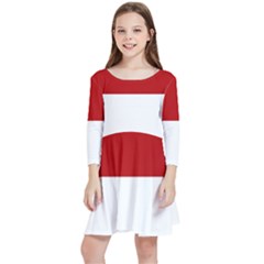 Monaco Kids  Quarter Sleeve Skater Dress by tony4urban